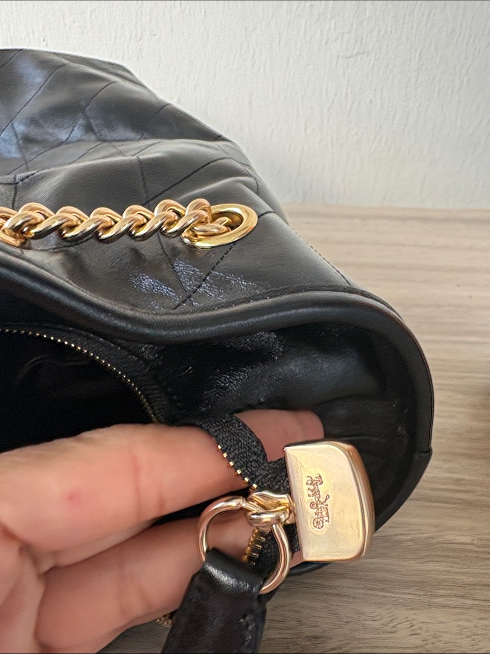 Coach evelyn large quilted - Picture 5 of 12